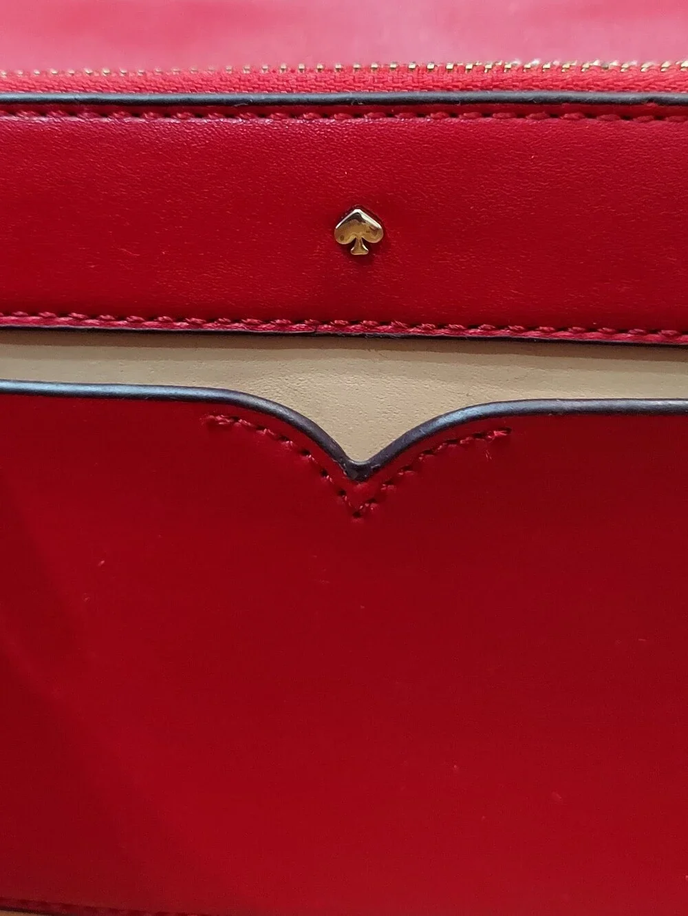 Kate Spade Nicola Twistlock Heart Leather Shoulder Bag EUC
